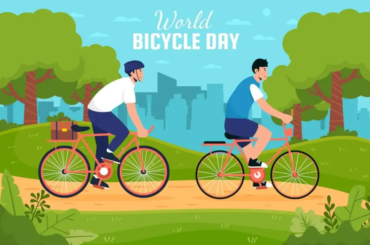 Hari Sepeda Sedunia atau World Bicycle Day 2023 (Sumber : freepik)