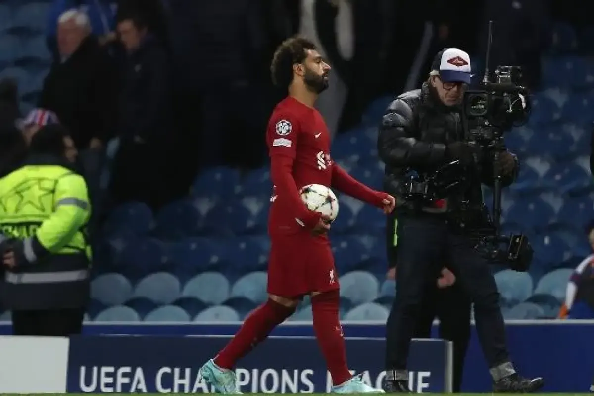 Striker Liverpool Mohamed Salah kecewa berat karena gagal ke Liga Champions musim depan.  (Sumber : Instagram/mosalah)