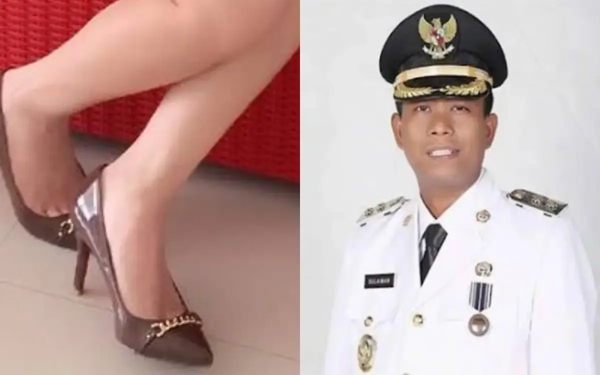 Wakil Bupati Rokan Hilir Sulaiman digerebek saat bersama wanita di kamar hotel (Sumber : Istimewa)