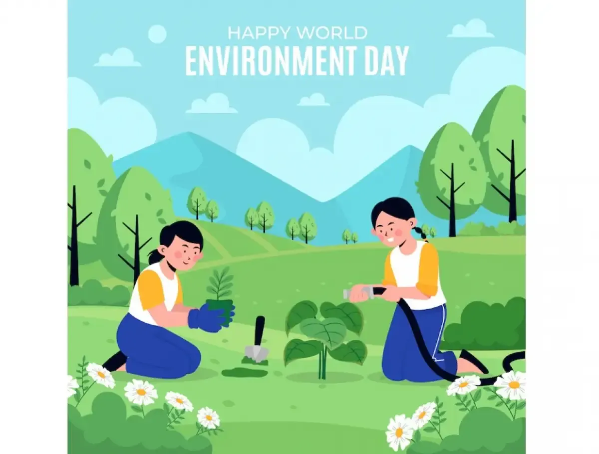 Hari Lingkungan Hidup Sedunia atau World Environment Day (Sumber : freepik)
