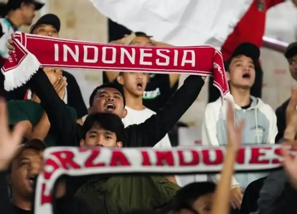 Ilustrasi suporter timnas Indonesia  (Sumber : Instagram/pssi)