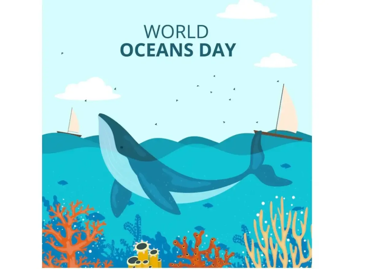 Hari Laut Sedunia atau World Oceans Day 2023 (Sumber : freepik)