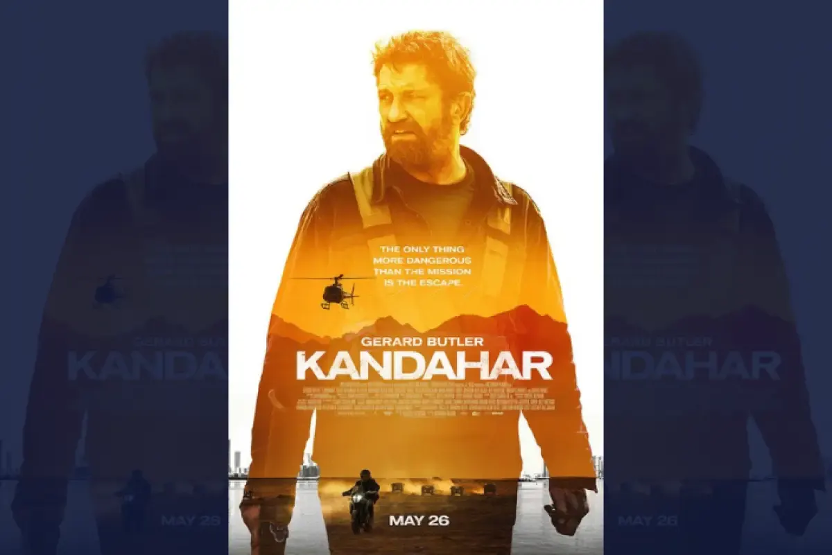 Poster film Kandahar. (Sumber : Twitter/@thenewfury86)