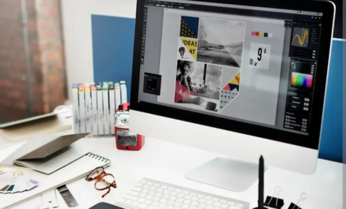 Ilustrasi edit foto dengan Photoshop