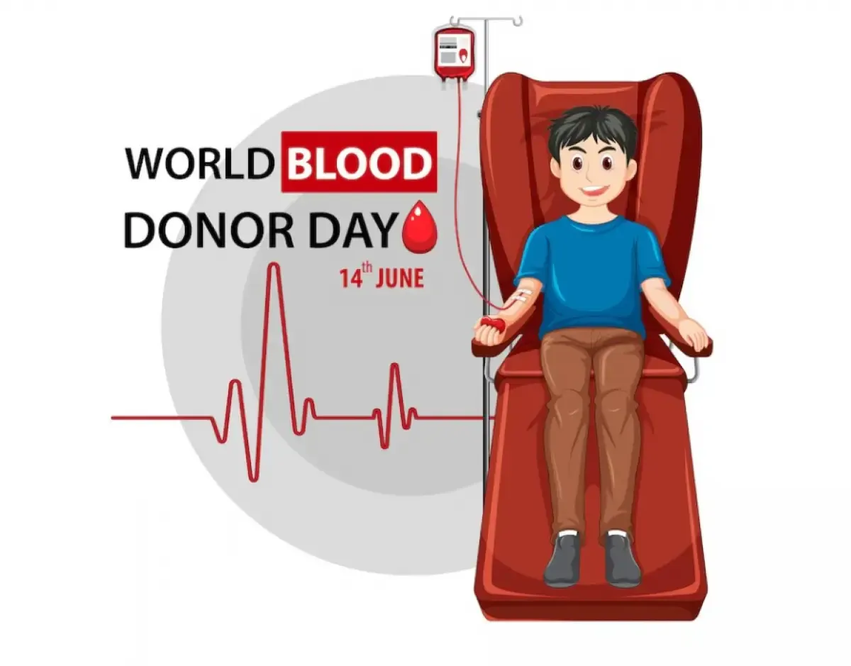 10 Ucapan Hari Donor Darah Sedunia 2023, Jangan Takut Donor Darah Ya! (Sumber : Freepik/brgfx)