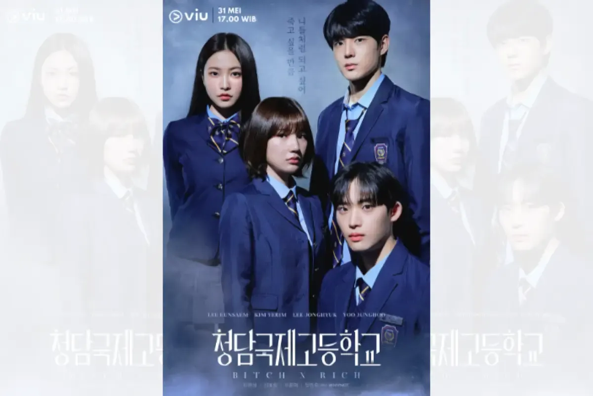 Poster drama korea Bitch X Rich. (Sumber : Twitter/@moviemenfes)
