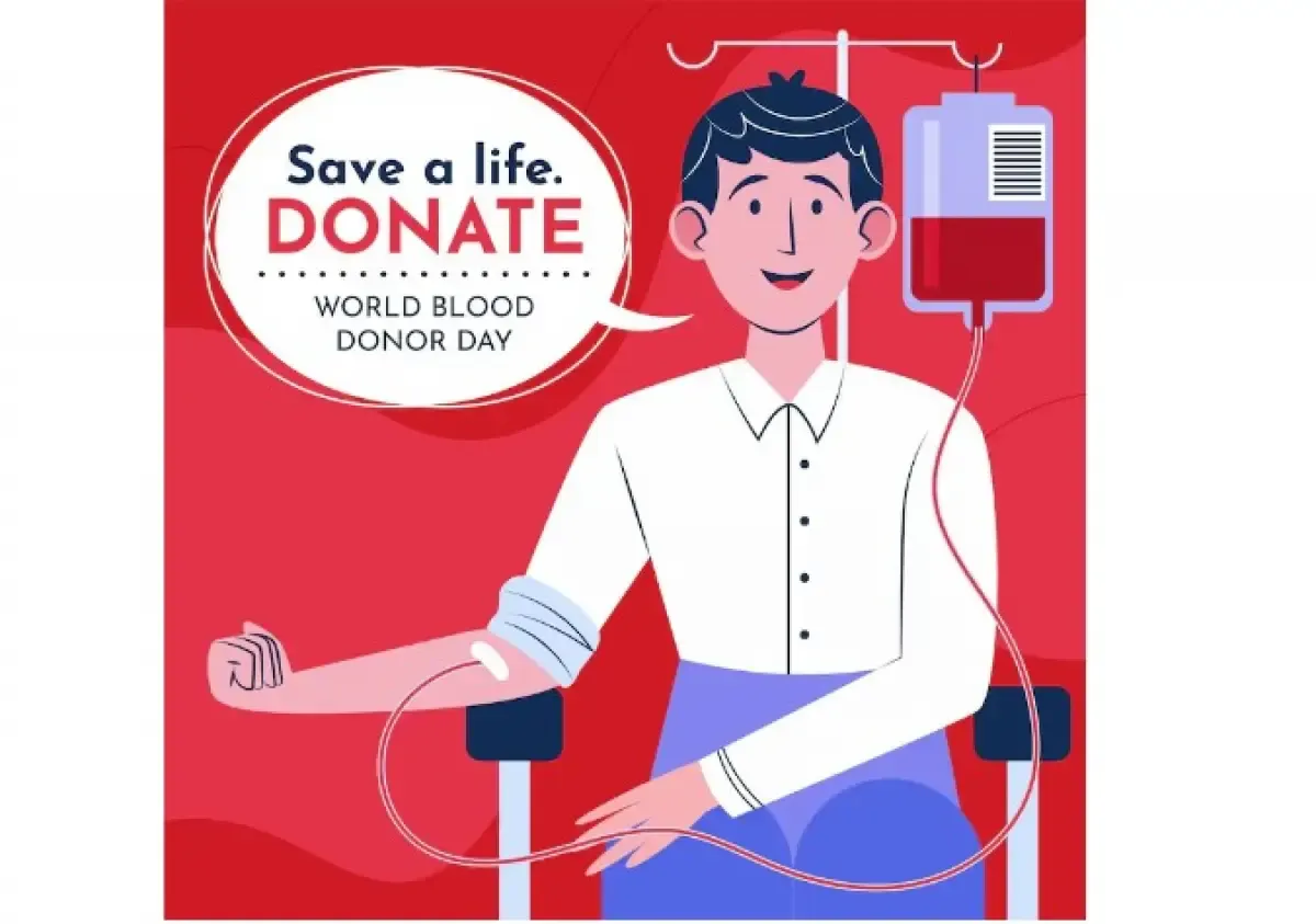 Hari Donor Darah Sedunia atau World Blood Donor Day 2023 (Sumber : freepik)