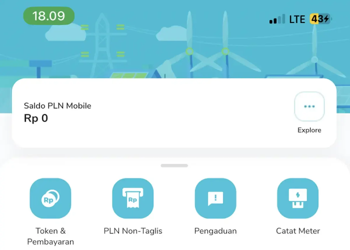 Ilustrasi tampilan aplikasi PLN Mobile (Sumber : Labviral.com)