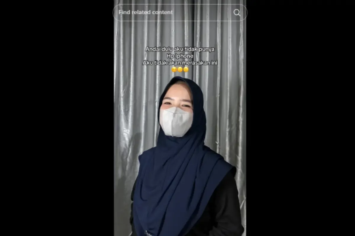 Sosok wanita yang membagikan kisah pahitnya disia-siakan suami dan mertua. (Sumber : TikTok/@elsaa_mz)