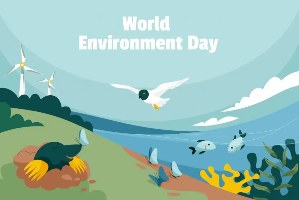 Hari Lingkungan Hidup Sedunia atau World Environment Day 2023 (Sumber : freepik)