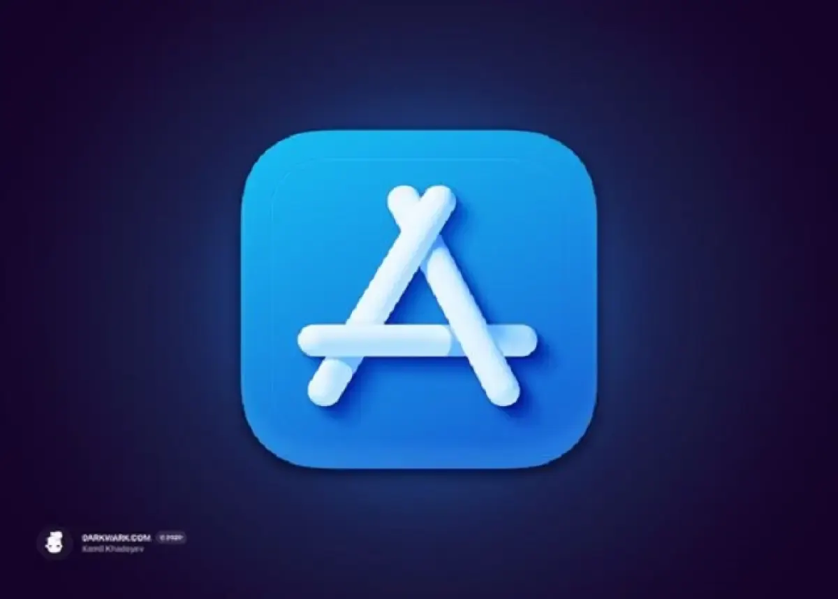 Ilustrasi toko aplikasi iphone, App Store (Sumber : pinterest.com/Dribbble)