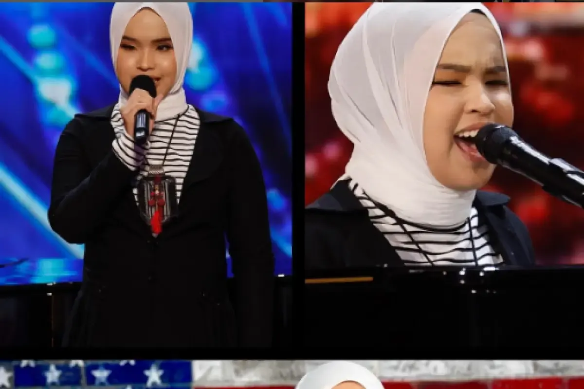 Sosok Putri Ariani seorang penyanyi tunanetra asal Indonesia yang berhasil raih Golden Buzzer di America's Got Talent. (Sumber : Instagram/arianinismaputri)