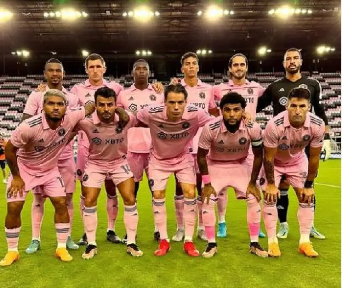 Inter Miami memiliki jersey kebanggaan berwarna pink. (Sumber: Instagram/intermiamicf)