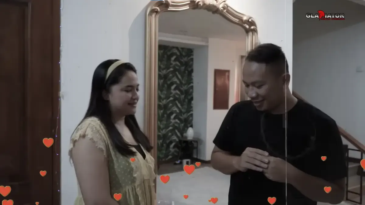 Vicky Prasetyo dan Marshanda yang dikabarkan sedang dekat. (Sumber : YouTube/Gladiator Entertainment)