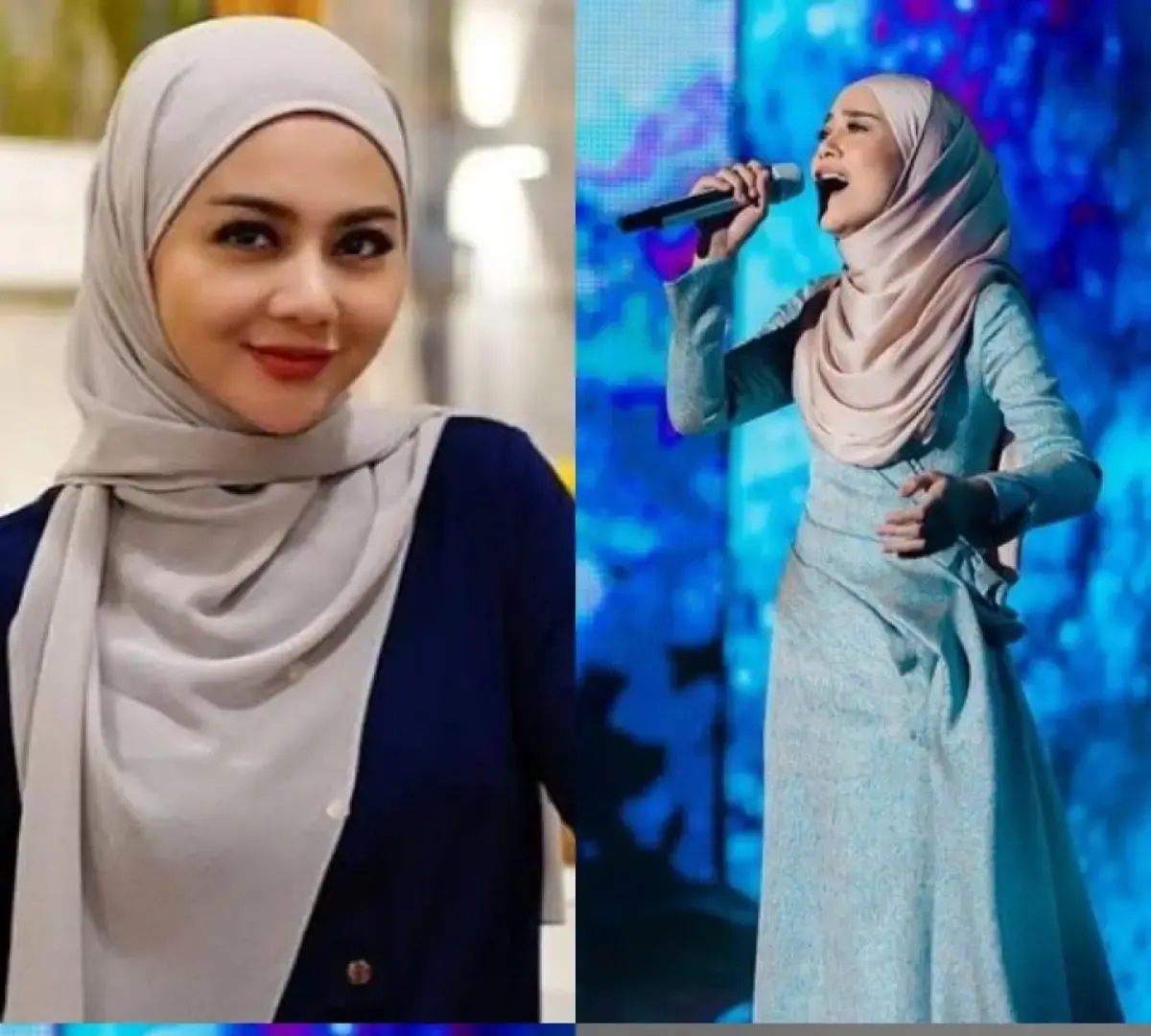 Pedangdut berhijab (Instagram.com/lestikejora/)