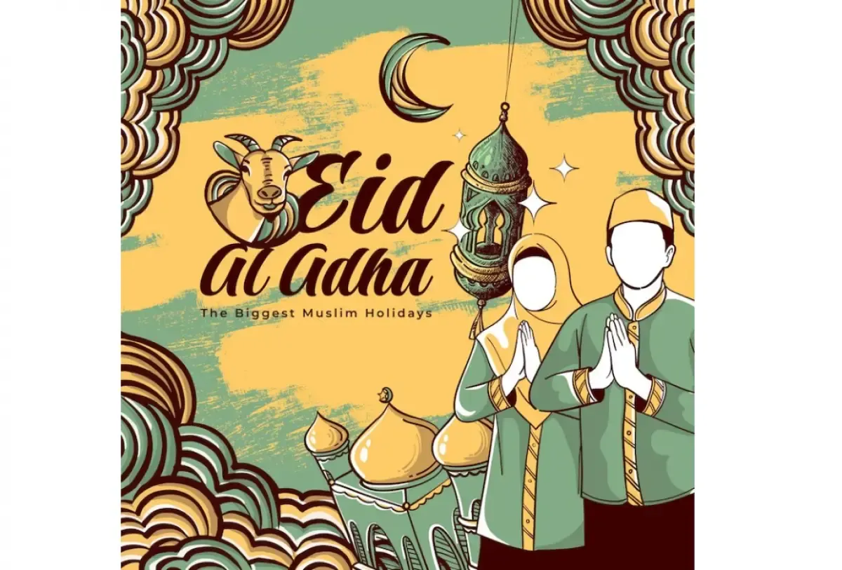 10 Ucapan Hari Raya Idul Adha 2023, Mari Saling Memaafkan dan Menebarkan Cinta Kasih untuk Keluarga (Sumber : freepik/YusufSangdes)