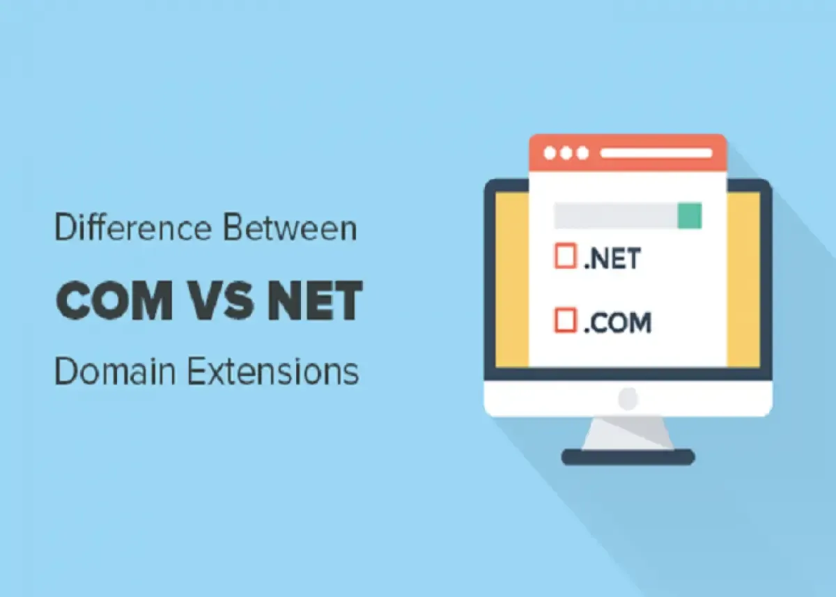 Perbedaan domain .COM dan .NET (Sumber : wptips.rbchosting.com)
