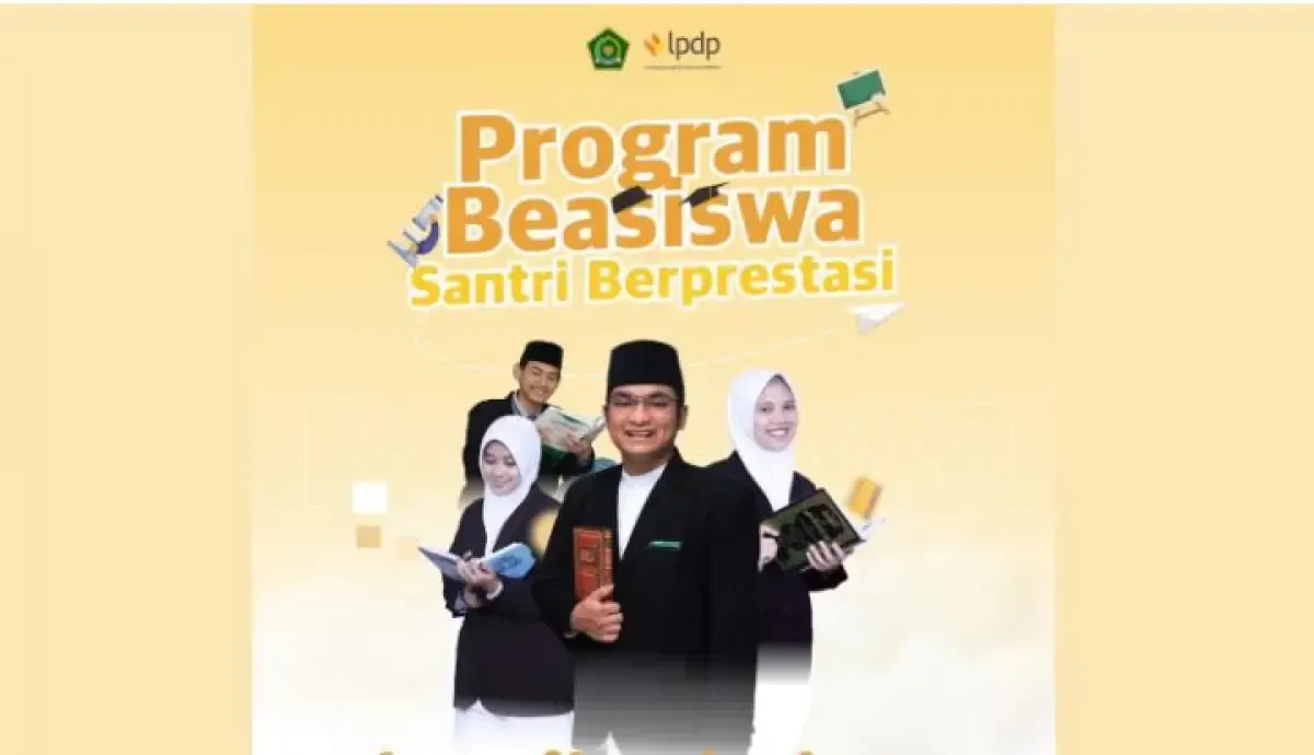 Beasiswa Santri 2023. (Sumber : kemenag.go.id)