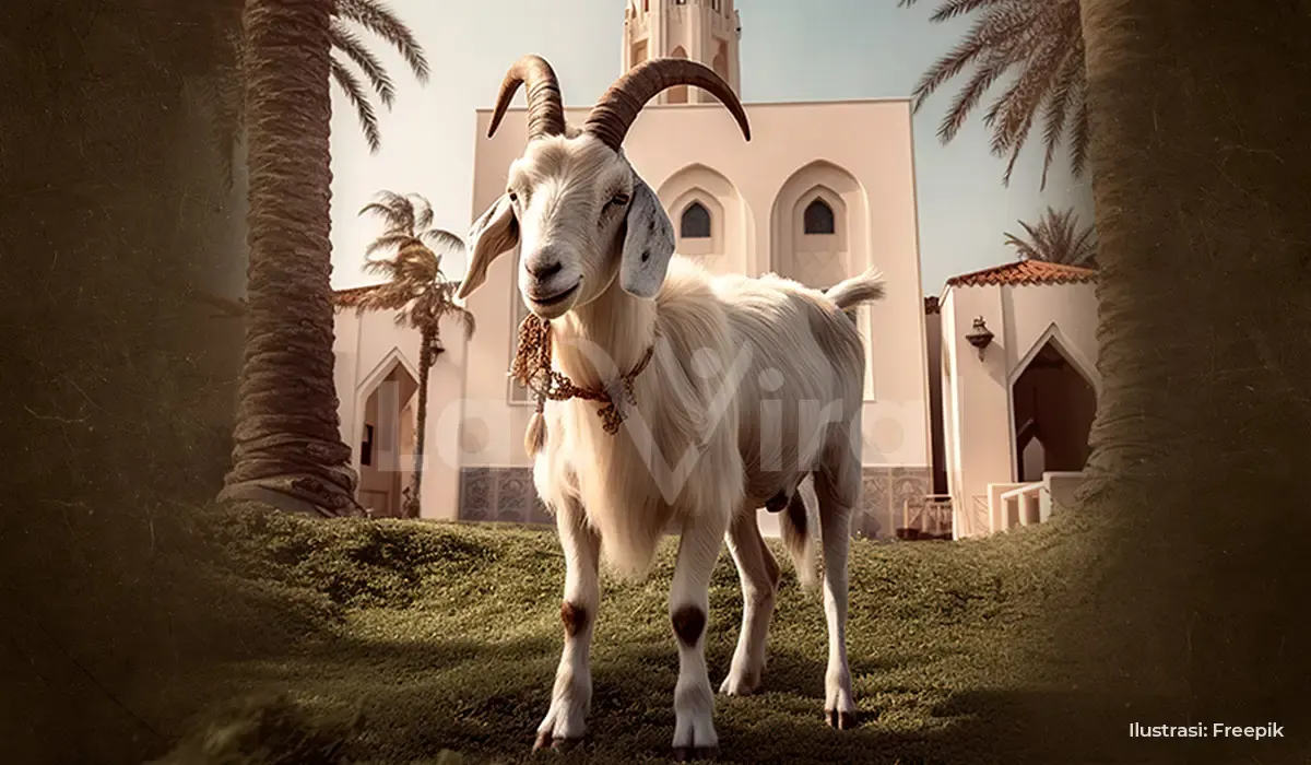 Ilustrasi-Kurban Kambing-Idul Adha (Sumber : Freepik)