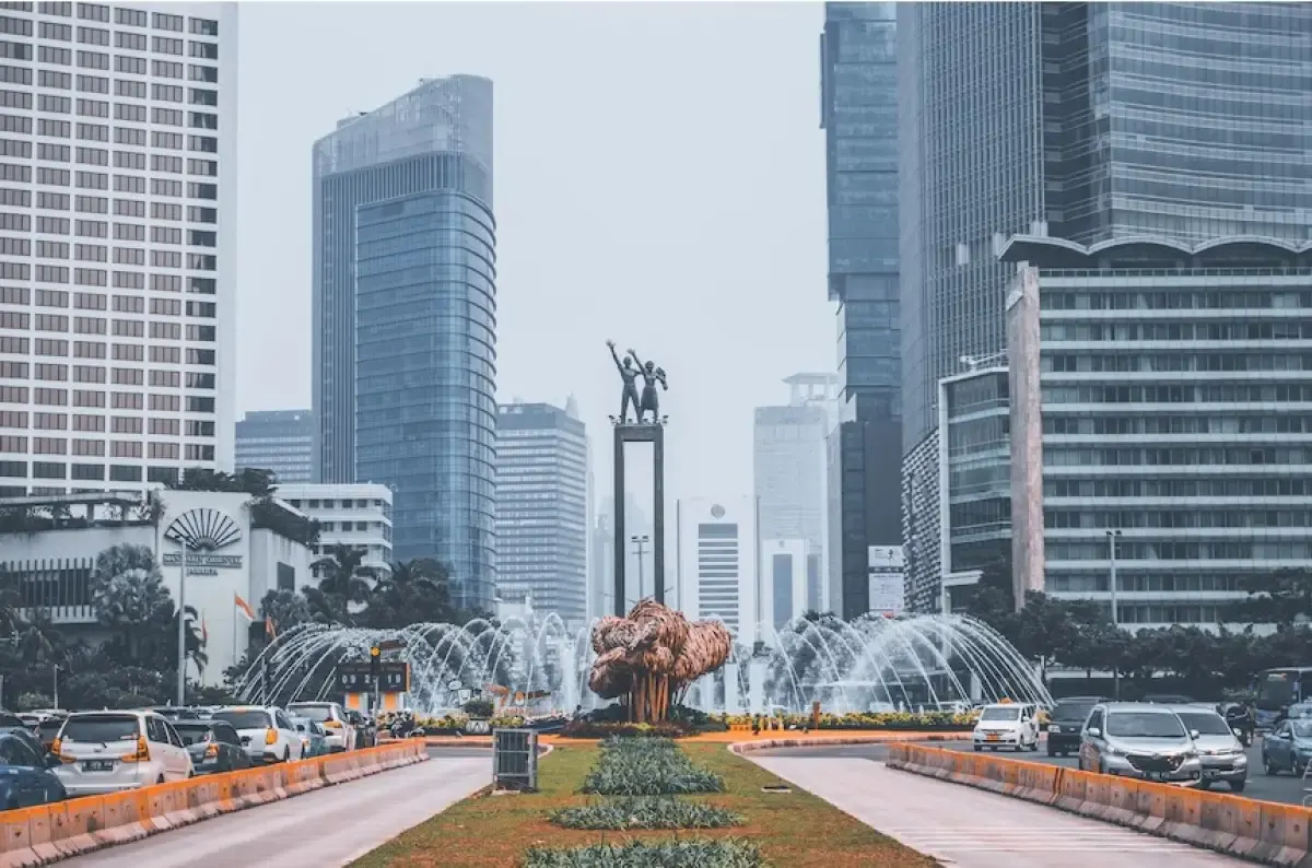 Patung Selamat Datang, di Jakarta (Sumber : Unsplash/ Eko Herwantoro)