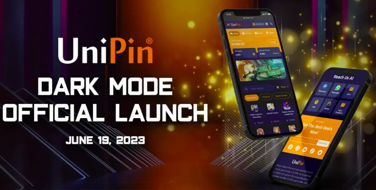 UniPin Rilis Tampilan Baru (Sumber : UniPin)