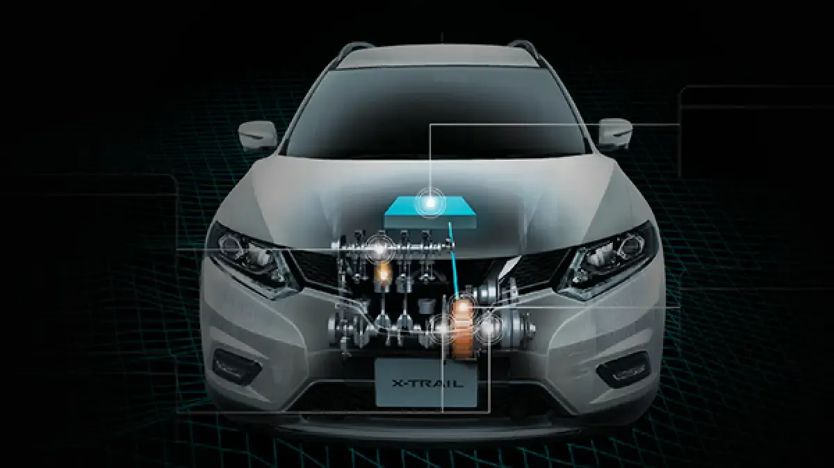 Ilustrasi mobil hybrid. (Sumber : Nissan Indonesia)