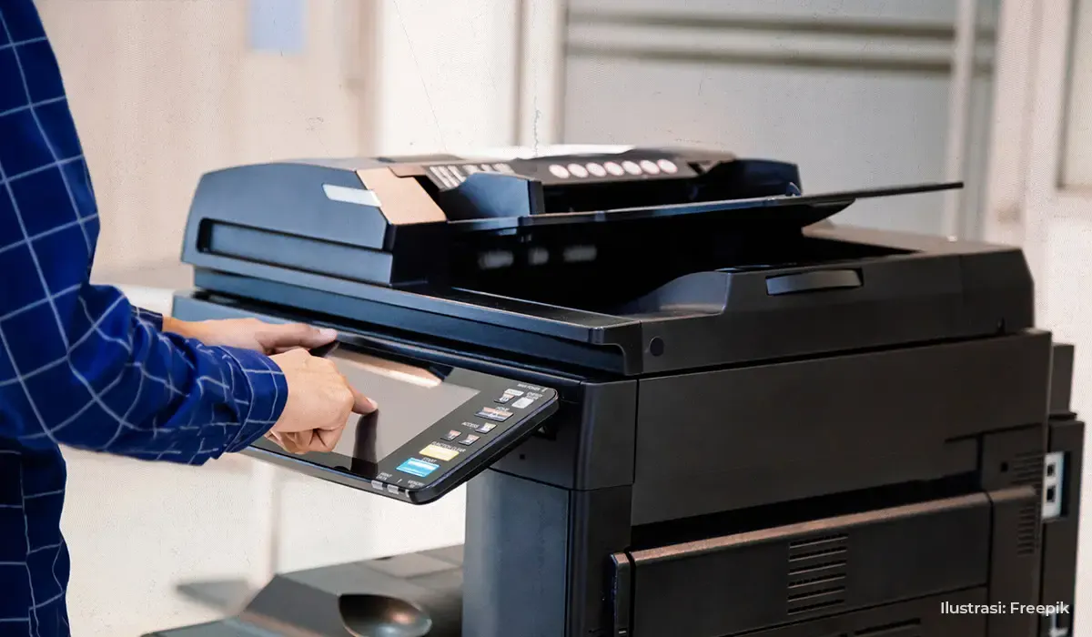 Ilustrasi Mesin Photo Copy - Printer (Sumber : Freepik)