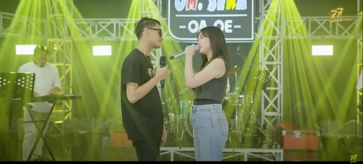 Lirik Lagu GINIO Oleh  Happy Asmara feat. Gilga Sahid yang Sedang Trend di Youtube (Sumber : YOUTUBE)