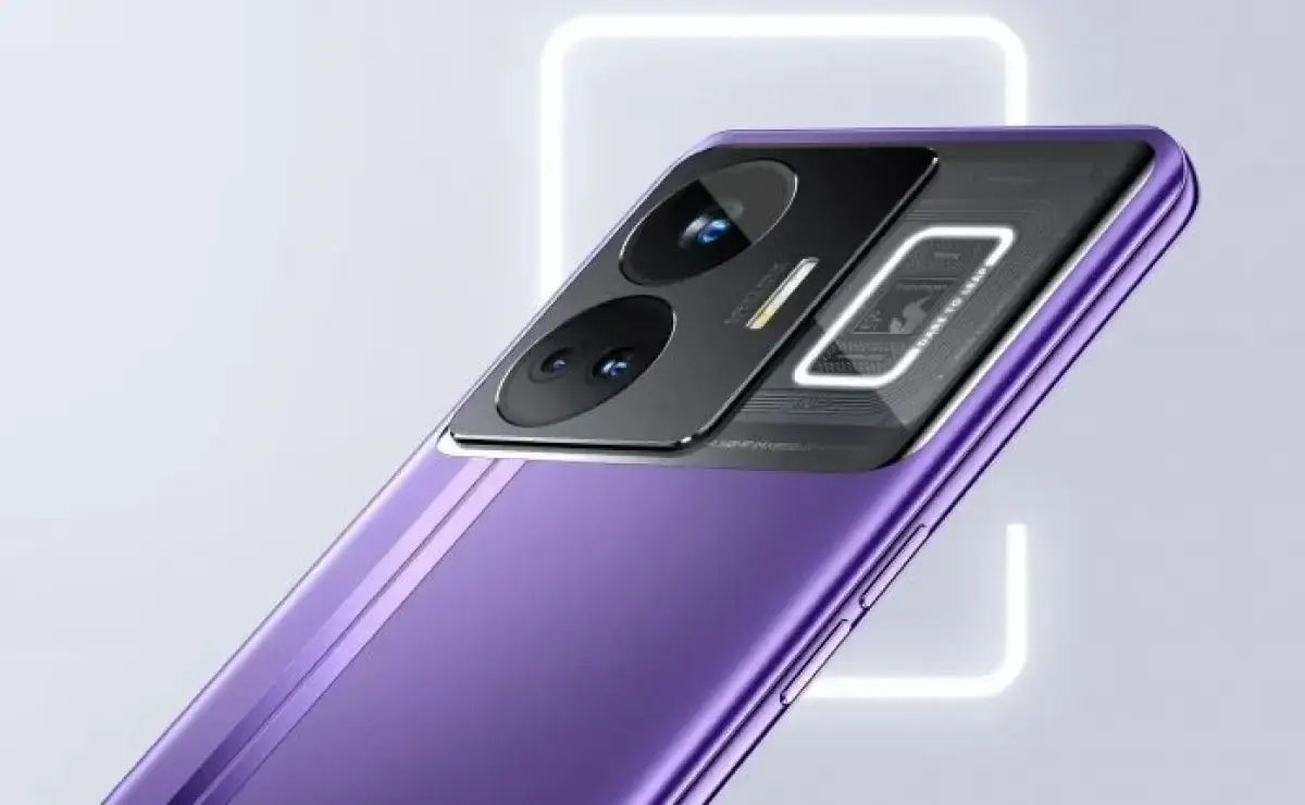 Ilustrasi ponsel Realme GT Neo 5. (Sumber : Gizmochina)
