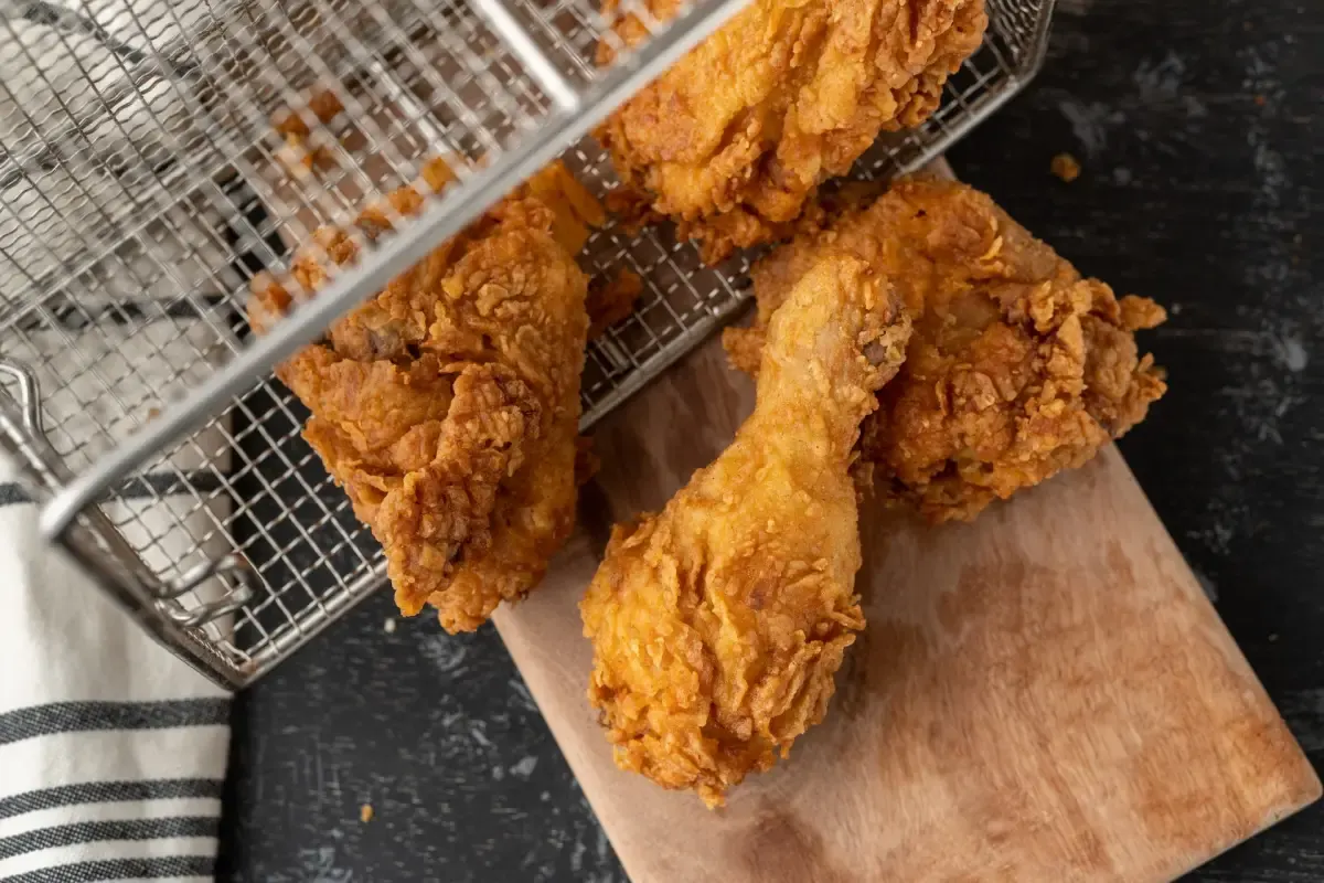 Ilustrasi ayam goreng.  (Sumber : unsplash.com/@tarikul_islam)