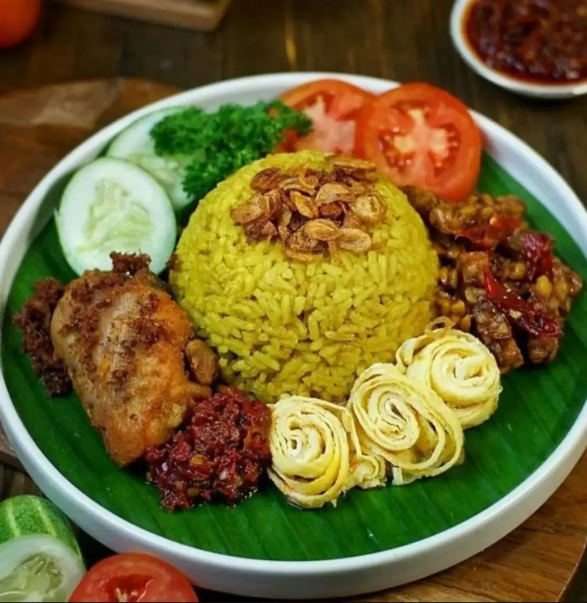 6 Resep Nasi Kuning Terenak, Mudah Dibuat Bisa Pakai Rice Cooker yang Wanginya Menggugah Selera (Sumber : Pinterest)