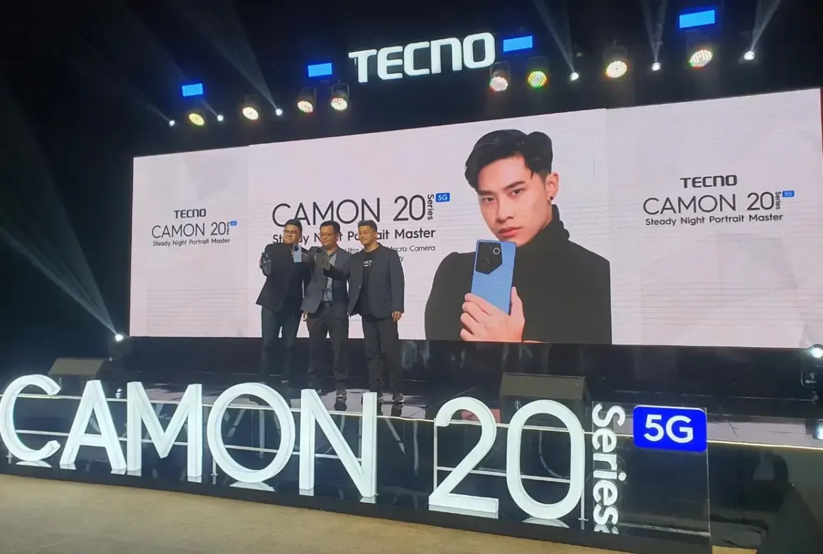 Peluncuran Camon tecno 20 series (Sumber : Dok.Tecno)