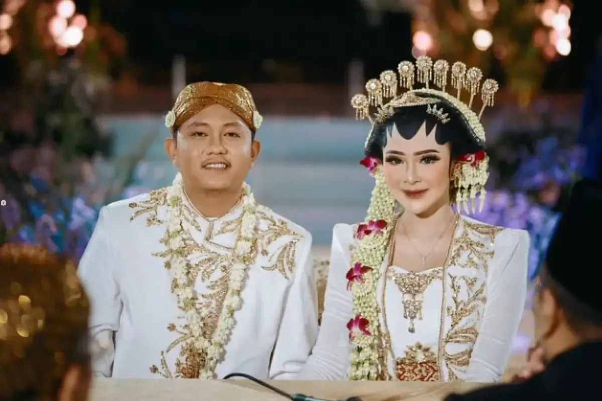 Denny Caknan dan Bella Bonita menikah. (Sumber : Instagram/denny_caknan)