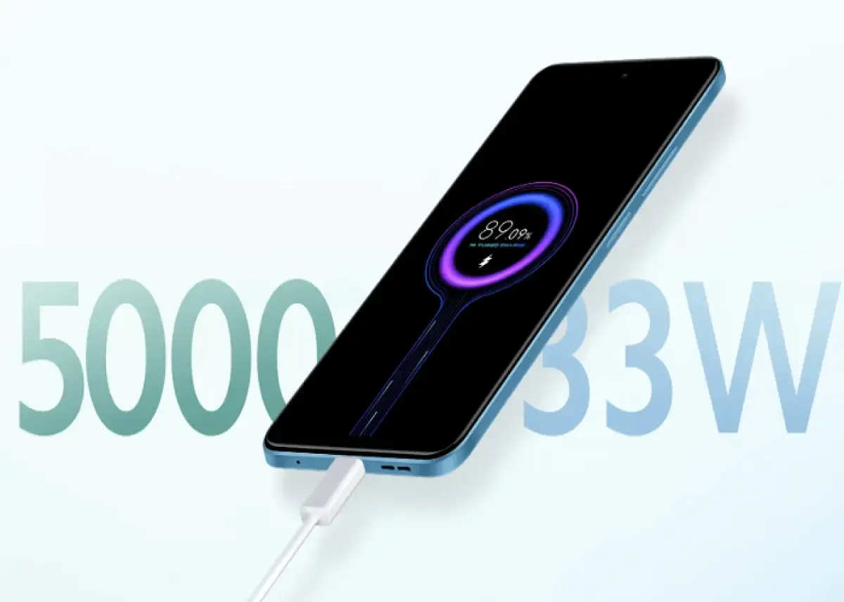 Ilustrasi baterai 5000 mAh di HP Xiaomi (Sumber : mi.co.id)