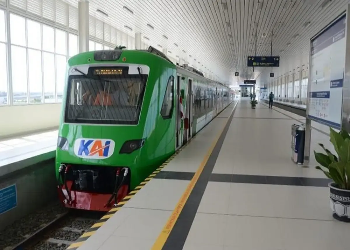 Ilustrasi Kereta Bandara YIA (Sumber : dpmpt.kulonprogokab.go.id)