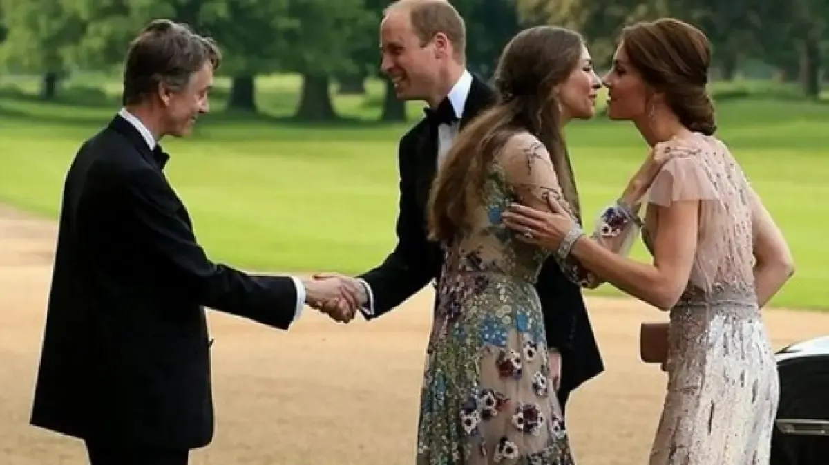 Pangeran William, Kate Middleton, dan Rose Hanbury. (Sumber : @celebitchyofficial/instagram)
