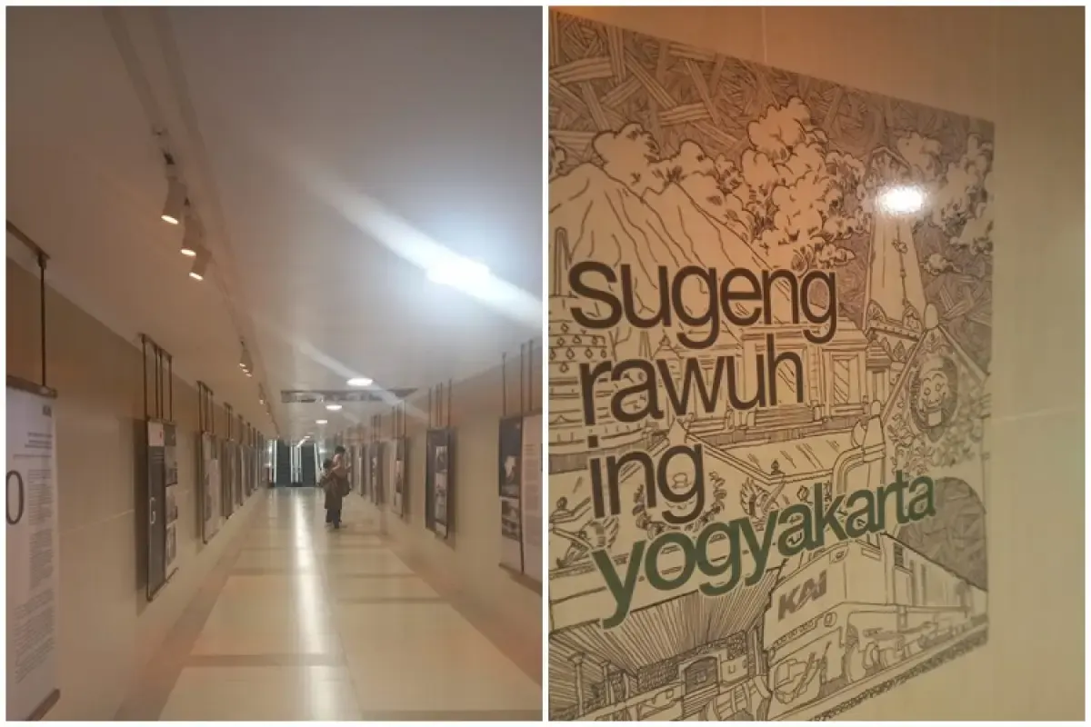 Underpass Stasiun Tugu Yogyakarta setelah direnovasi  (Sumber : Sugeng Wahyudi/Labviral.com)