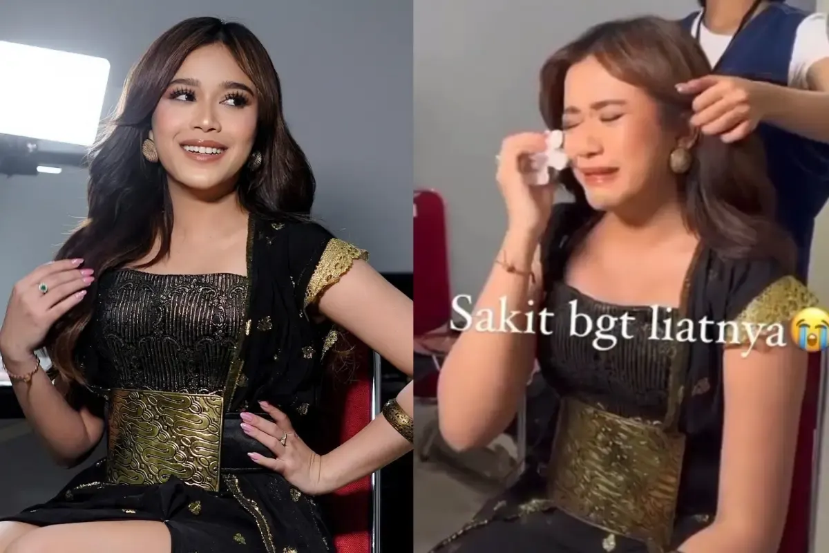Brisia Jodie nangis (Tiktok.com/nyunyujoea/