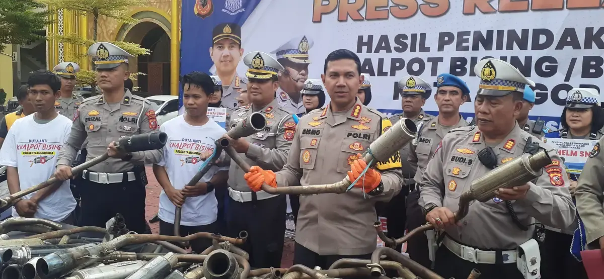 Knalpot Bising (Sumber : Repro/Bogor-Kita.com)