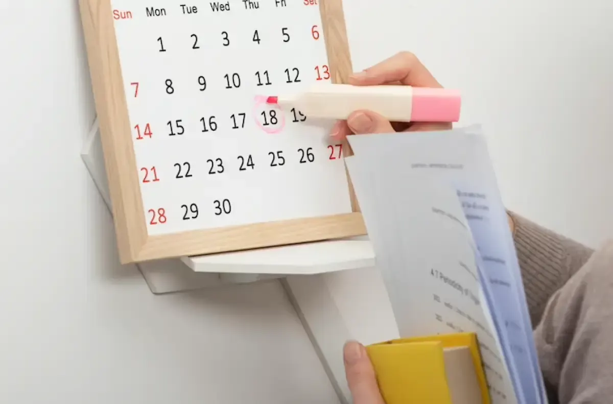 Ilustrasi kalender. (Sumber : freepik.com)