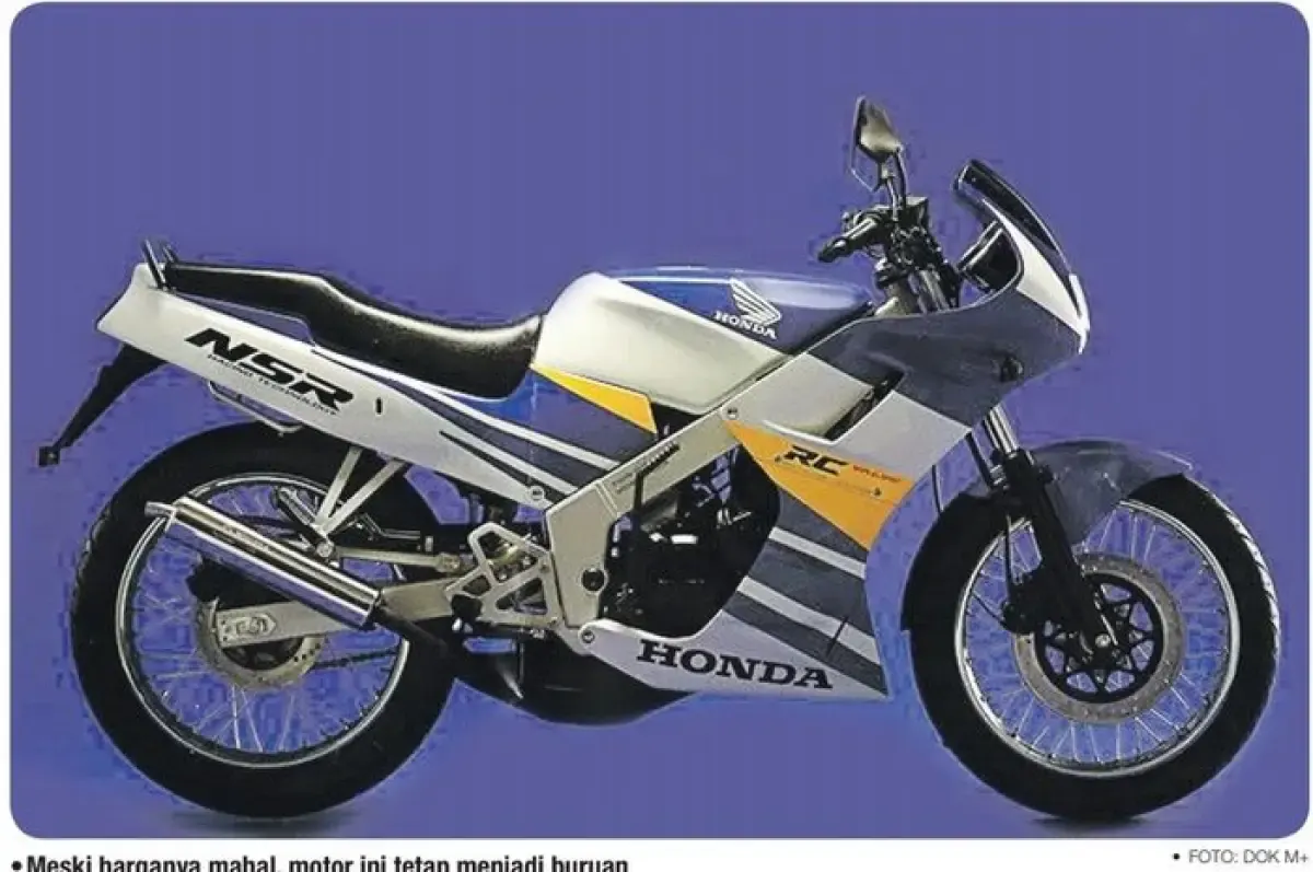 Honda NSR 150R (Sumber : Repro/motorplus-online.com)