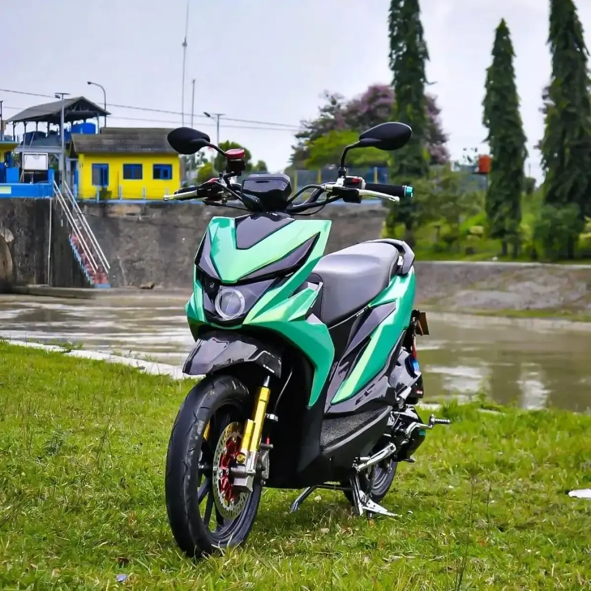 Honda Beat Sreet Modifikasi 2 (Sumber : Instagram/beatstreet_modifikasi)