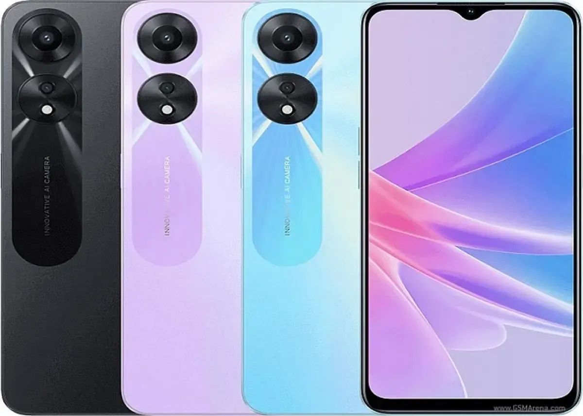 Ilustrasi Oppo A58 (Sumber : gsmarena.com)