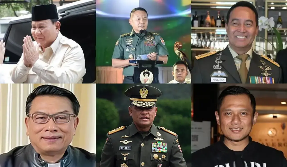 6 tokoh berlatar belakang militer potensi jadi Capres 2024 (Sumber : Instagram)