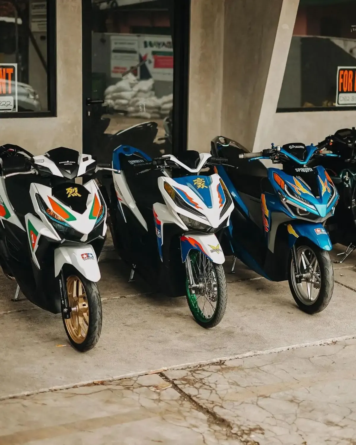 Modifikasi Vario 125 terkonsep (Sumber : Instagram/vario125modif)