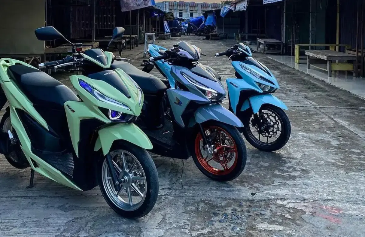 Modifikasi Honda Vario 150 (Sumber : Instagram/vario150modif)