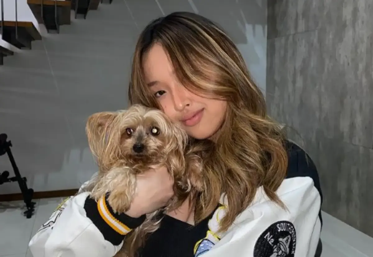 Michelle Ashley yang suka dengan binatang. (Sumber : Instagram/michelle4sh)