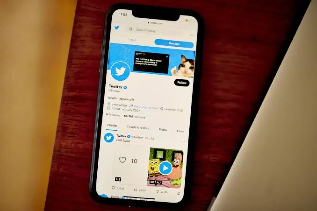 Ilustrasi twitter (Sumber : Bloomberg)