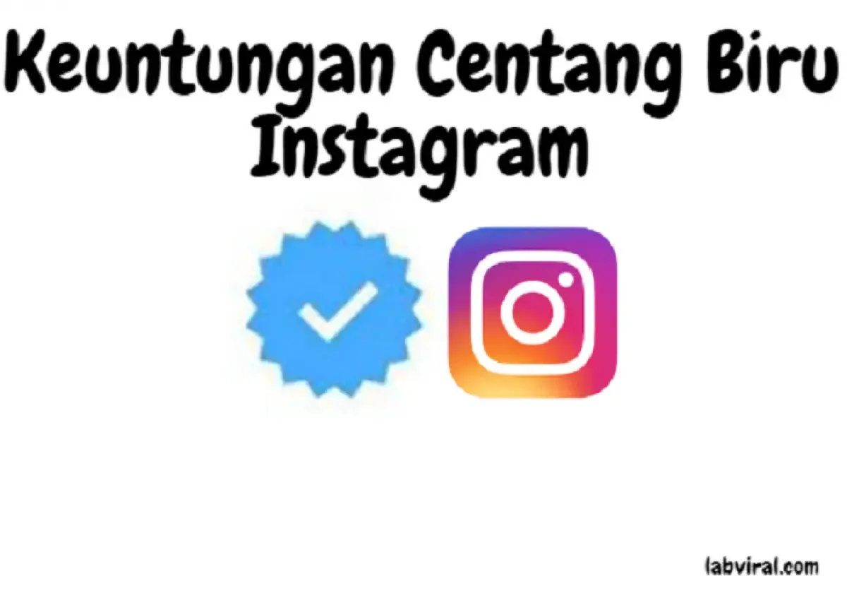 centang biru instagram (Sumber : Labviral.com)