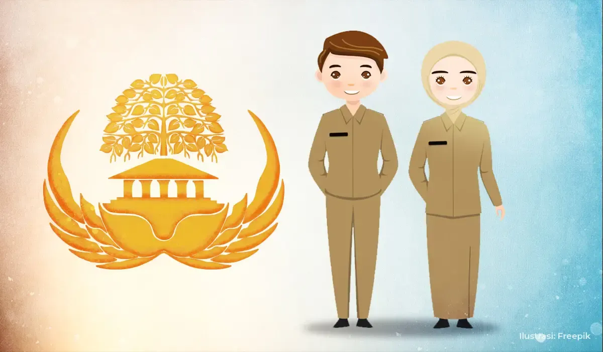 Ilustrasi Korpri, ASN, PNS, Pegawai Negeri Sipil (Sumber : Freepik)